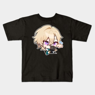 Honkai Star Rail Chibi Aventurine 2 Kids T-Shirt